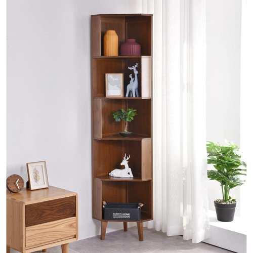 Maydear Corner Bookcase & Reviews Wayfair
